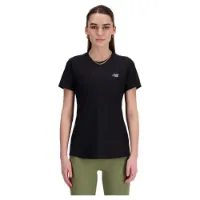 New Balance Jacquard Slim Kortarmet T-skjorte female New Balance Jacquard Slim Kortarmet T-skjorte female