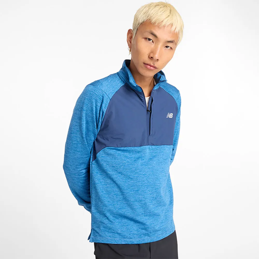 New Balance Men's Athletics Heat Grid 1/2 Zip New Balance Men's Athletics Heat Grid 1/2 Zip