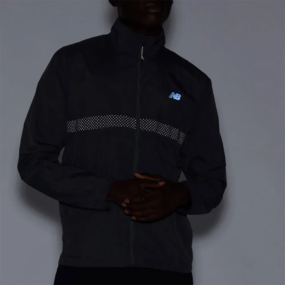 New Balance Men's Athletics Reflective Packable Jacket