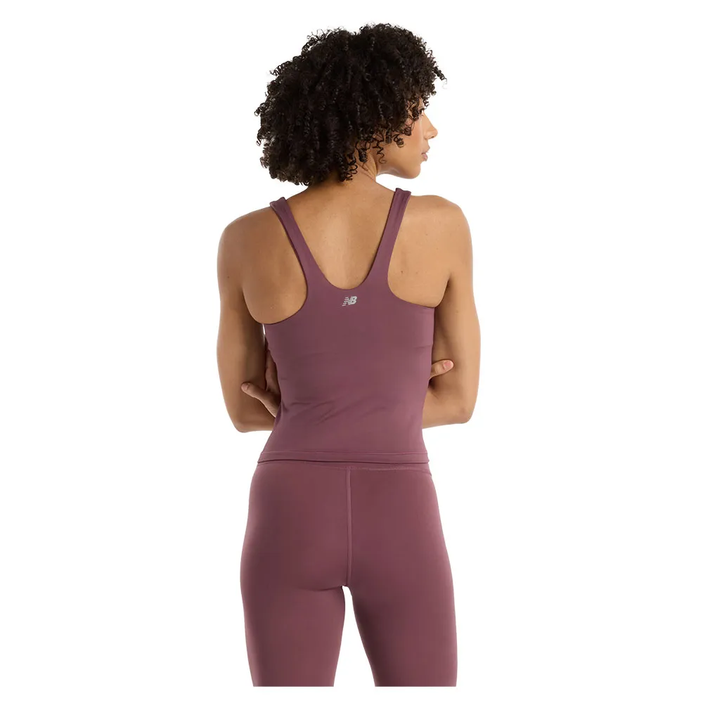 New Balance Nb Define Fitted Tank Ermeløs T-skjorte female New Balance Nb Define Fitted Tank Ermeløs T-skjorte female
