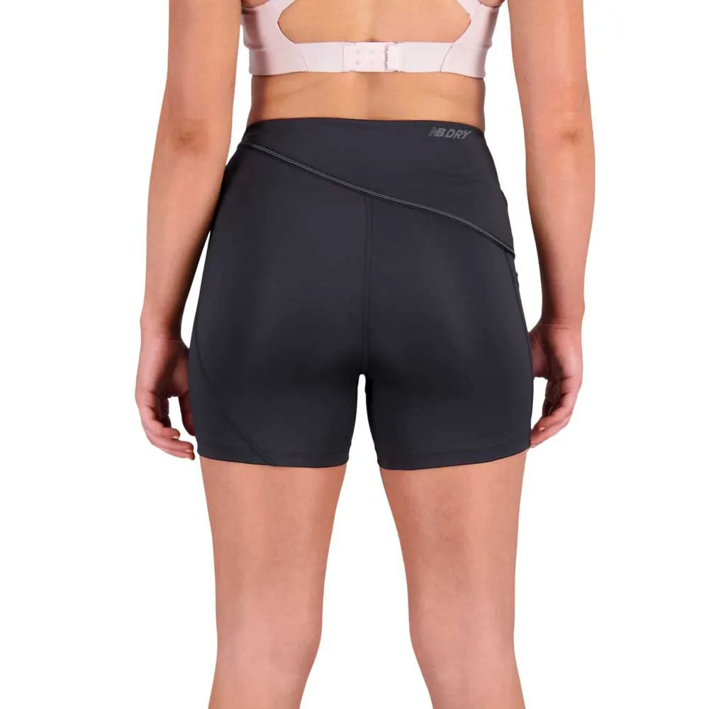 New Balance Q Speed Shape Shield 4´´ Fitted Shorts female