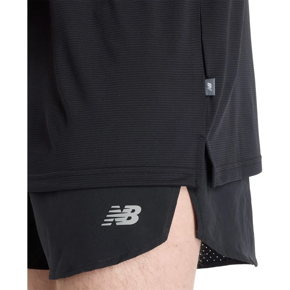 New Balance Se Gr Run Kortarmet T-skjorte male