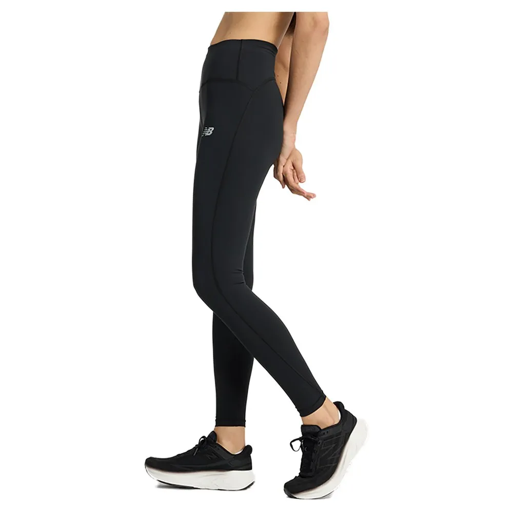 New Balance Sleek 27´´ Leggings Med Høy Midje female