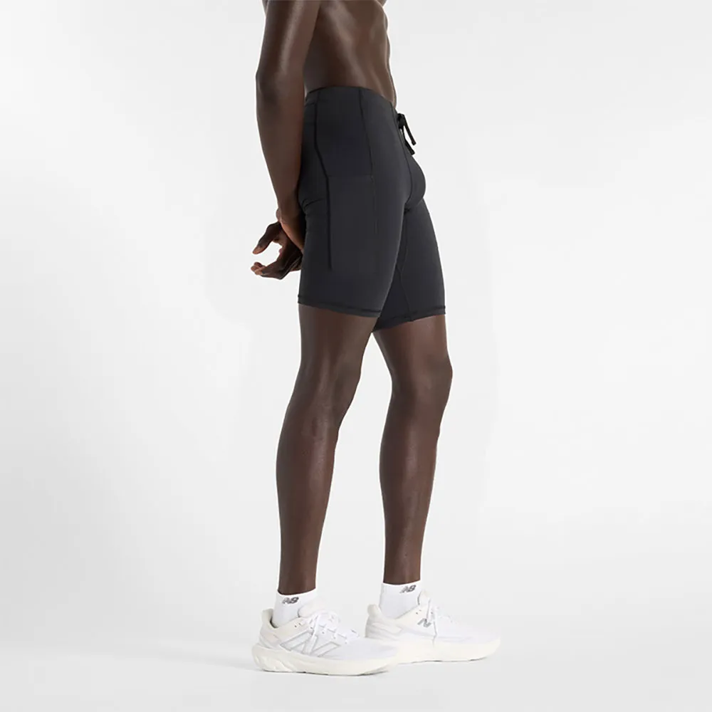 New Balance Sleek Pocket 9´´ Korte Leggings male