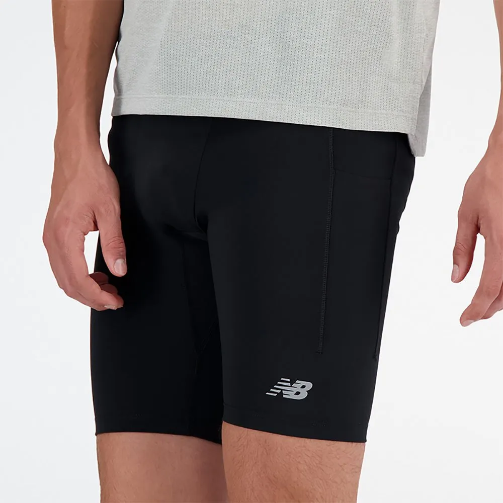 New Balance Sleek Pocket Half 9´´ Korte Leggings male New Balance Sleek Pocket Half 9´´ Korte Leggings male