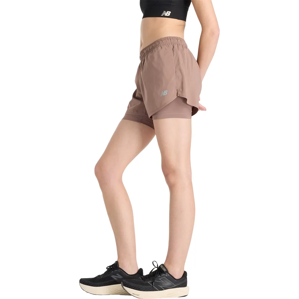 New Balance Sport Essentials 2-in-1 Shorts female
