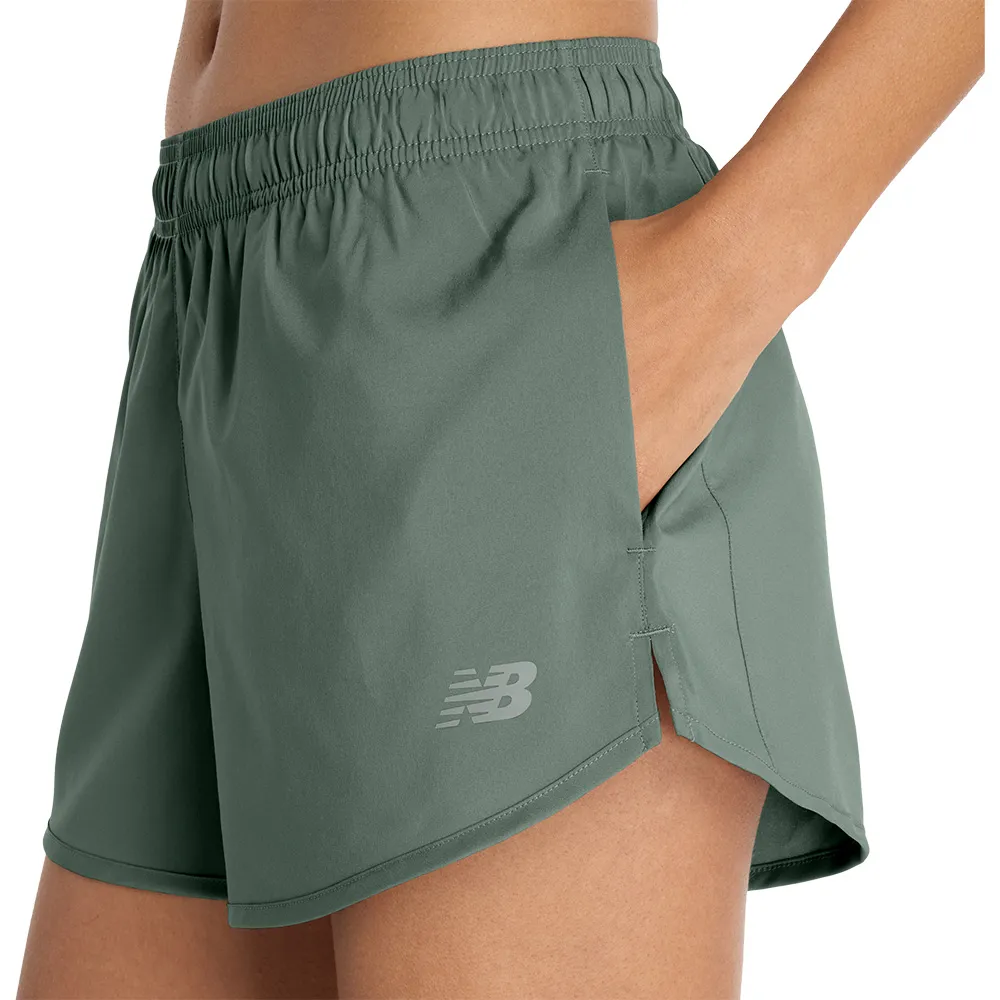 New Balance Sport Essentials 3 Shorts female, Green