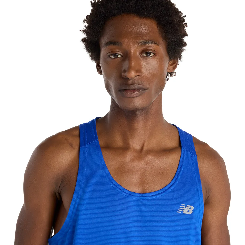 New Balance Sport Essentials Ermeløs T-skjorte male New Balance Sport Essentials Ermeløs T-skjorte male