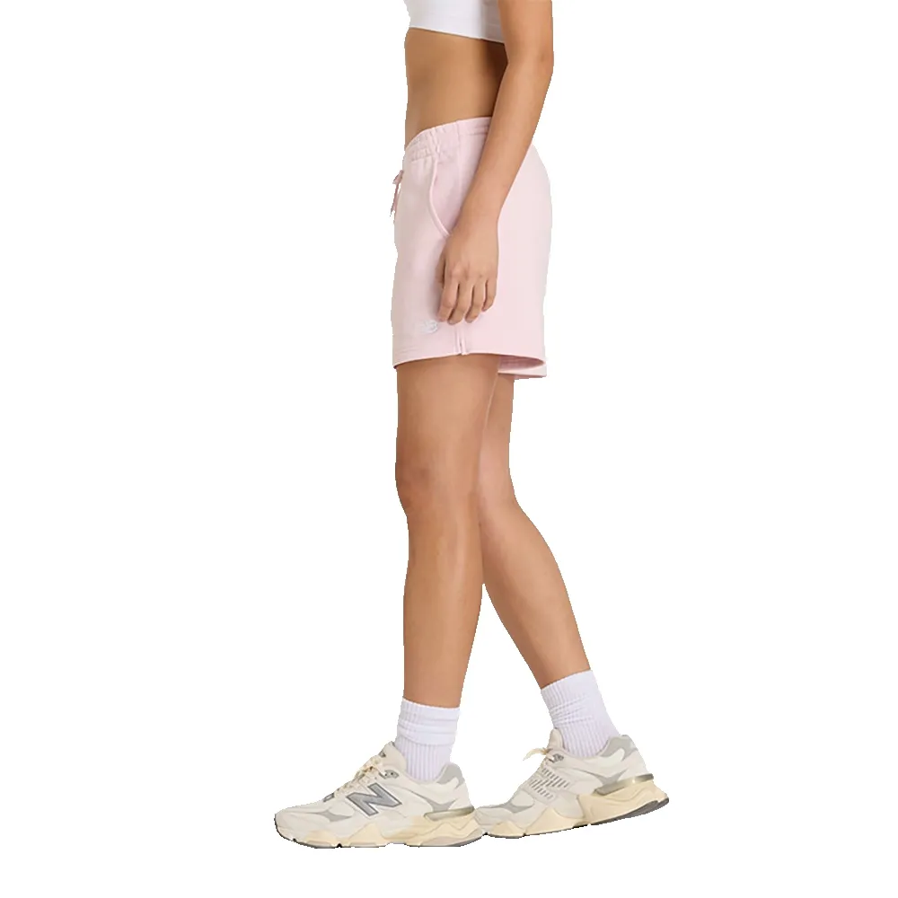 New Balance Sport Essentials French Terry Shorts female, Pink New Balance Sport Essentials French Terry Shorts female, Pink