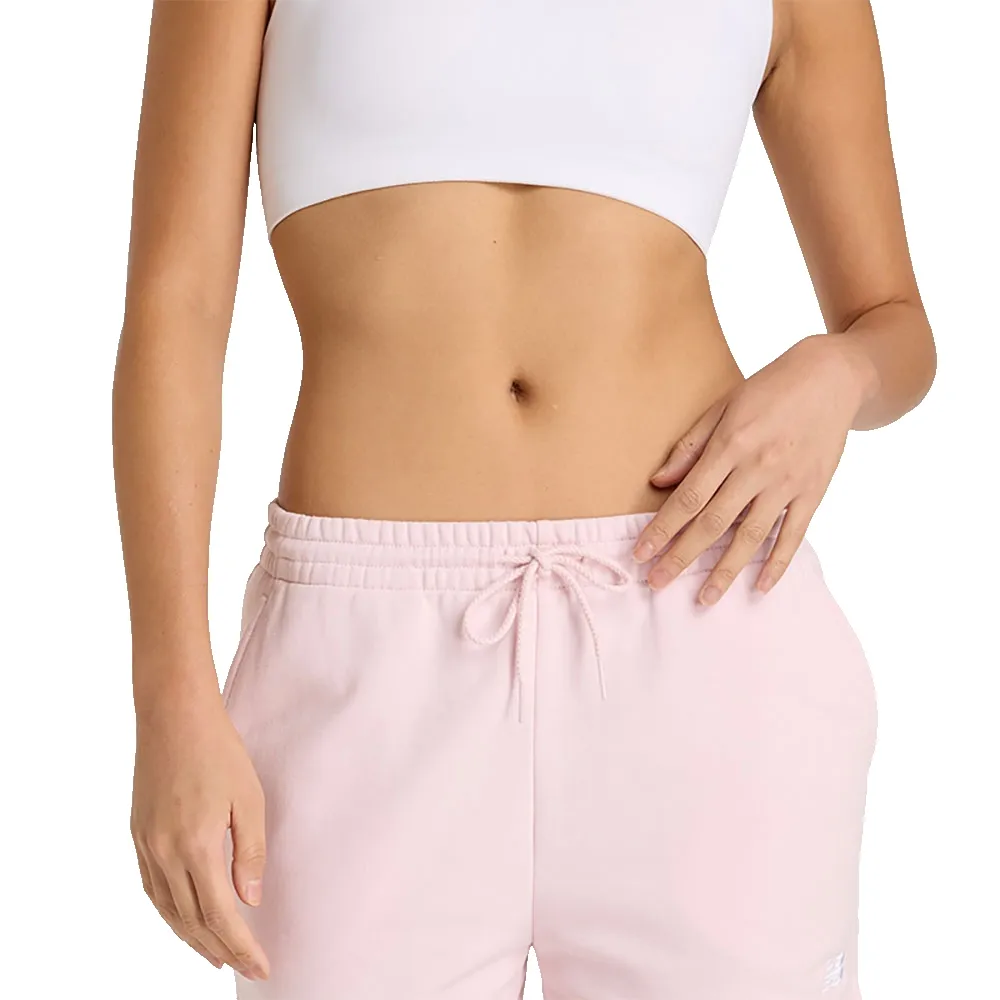 New Balance Sport Essentials French Terry Shorts female, Pink New Balance Sport Essentials French Terry Shorts female, Pink