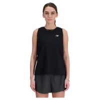 New Balance Sport Essentials Heathertech Ermeløs T-skjorte female New Balance Sport Essentials Heathertech Ermeløs T-skjorte female