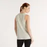 New Balance Sport Essentials Heathertech Ermeløs T-skjorte female
