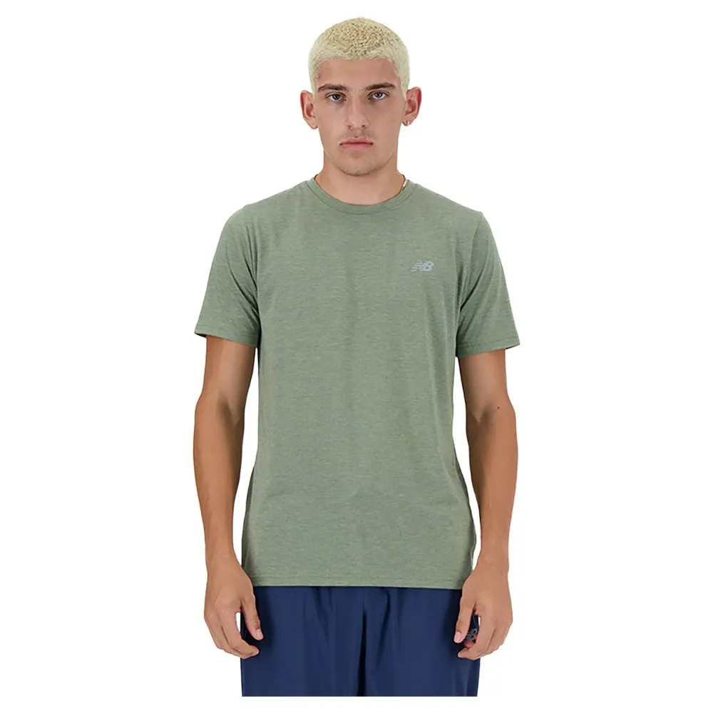New Balance Sport Essentials Heathertech Kortarmet T-skjorte male New Balance Sport Essentials Heathertech Kortarmet T-skjorte male