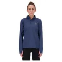 New Balance Sport Essentials Space Dye Halv Glidelås Langarmet T-skjorte female New Balance Sport Essentials Space Dye Halv Glidelås Langarmet T-skjorte female