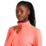 New Balance Sport Essentials Space Dye Halv Glidelås Langarmet T-skjorte female