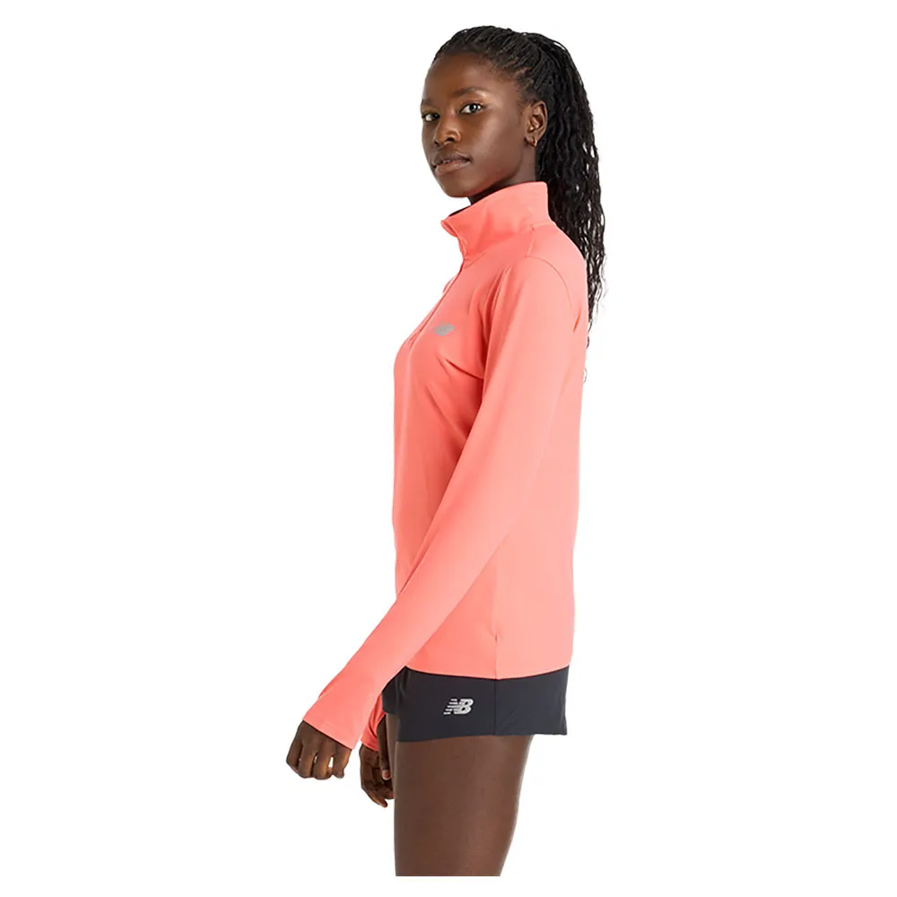New Balance Sport Essentials Space Dye Langarmet T-skjorte female