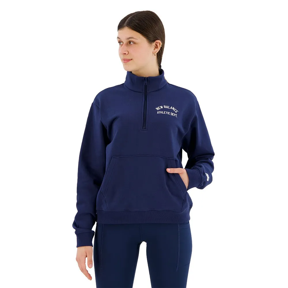 New Balance Sportswear´s Greatest Hits Halv Glidelås Langarmet T-skjorte female