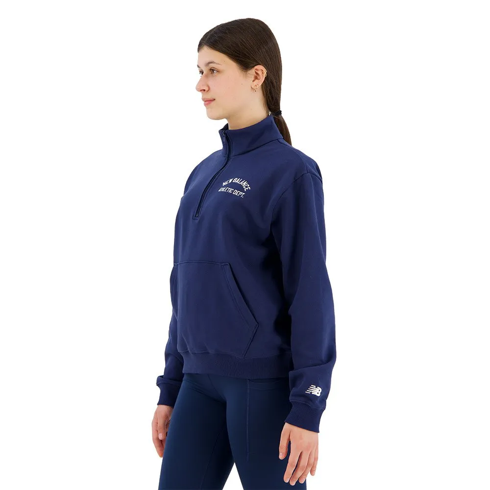 New Balance Sportswear´s Greatest Hits Halv Glidelås Langarmet T-skjorte female