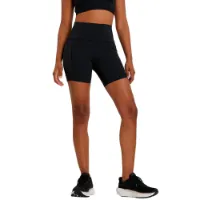 New Balance Women's Sleek Pocket High Rise Short