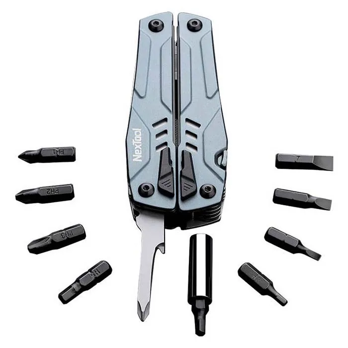 Nextool Ne20045 15 In 1 + Bit Set Multiverktøy, Blue, One Size