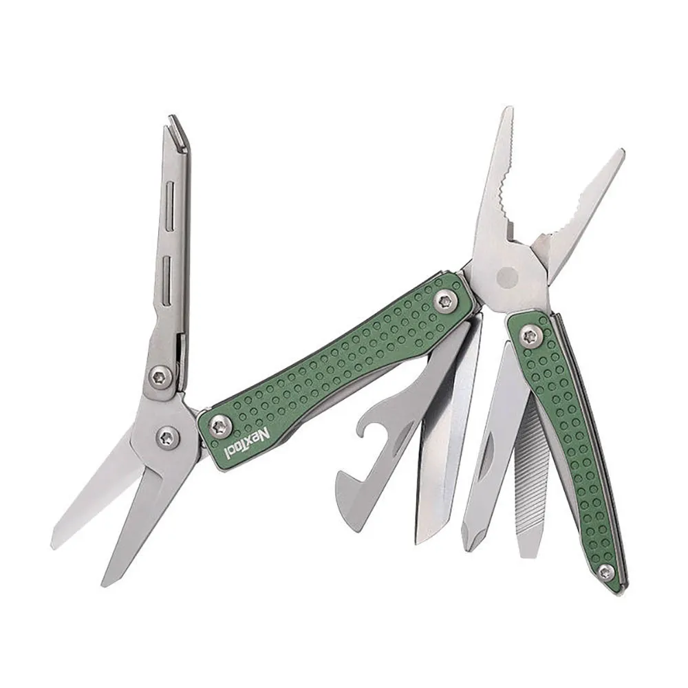 Nextool Ne20050 10 In 1 Multiverktøy, Green, One Size Nextool Ne20050 10 In 1 Multiverktøy, Green, One Size
