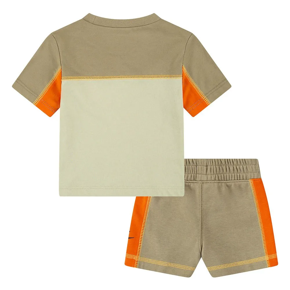 Nike 66m035 Nsw Reimagine Kortskjorte Sett, Neutral olive, 24MON