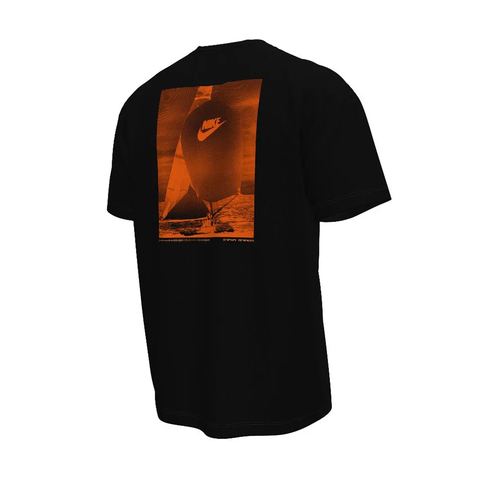 Nike America´s Cup Kortarmet T-skjorte male, Black, M Nike America´s Cup Kortarmet T-skjorte male, Black, M