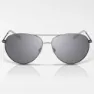 Nike Chance Solbriller, Satin gunmetal / grey / silver flash, Gunmetal/CAT3