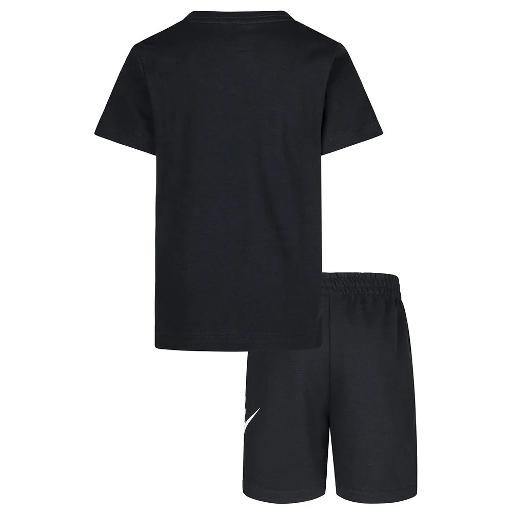 Nike Clu Kortskjorte Sett Refurbished, Black, 18MON