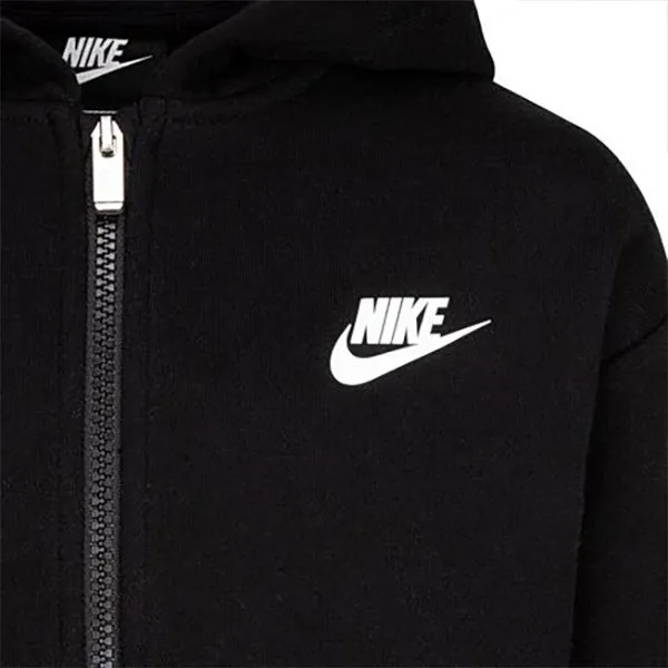 Nike Club Fleece High Low Genser Med Hel Glidelås
