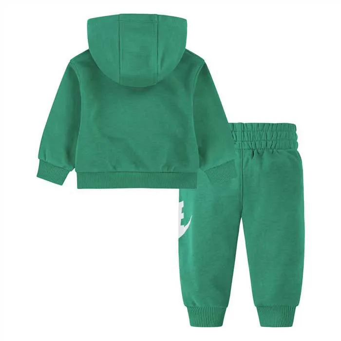 Nike Club French Terry Langarmet Sett, Stadium green, 3MON Nike Club French Terry Langarmet Sett, Stadium green, 3MON