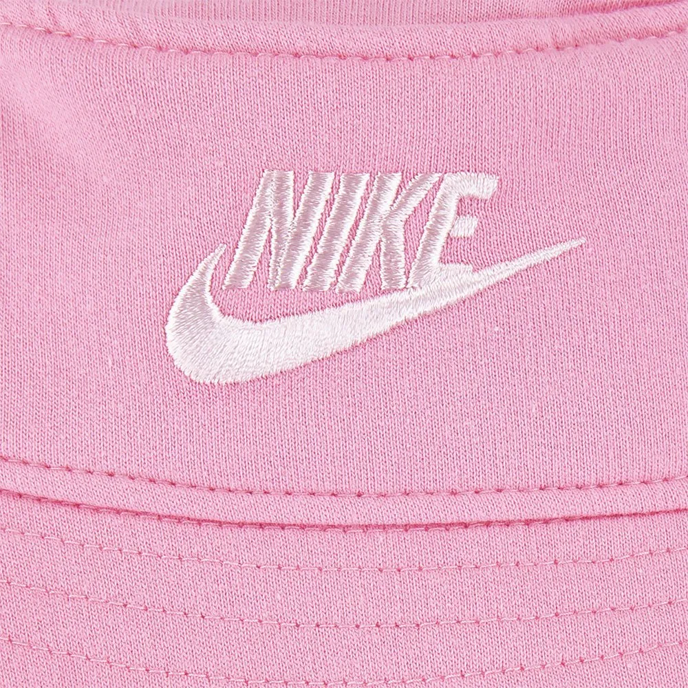 Nike Core Bucket Hat & Kortskjorte Sett 2 Enheter, Pink, 0-6MON Nike Core Bucket Hat & Kortskjorte Sett 2 Enheter, Pink, 0-6MON
