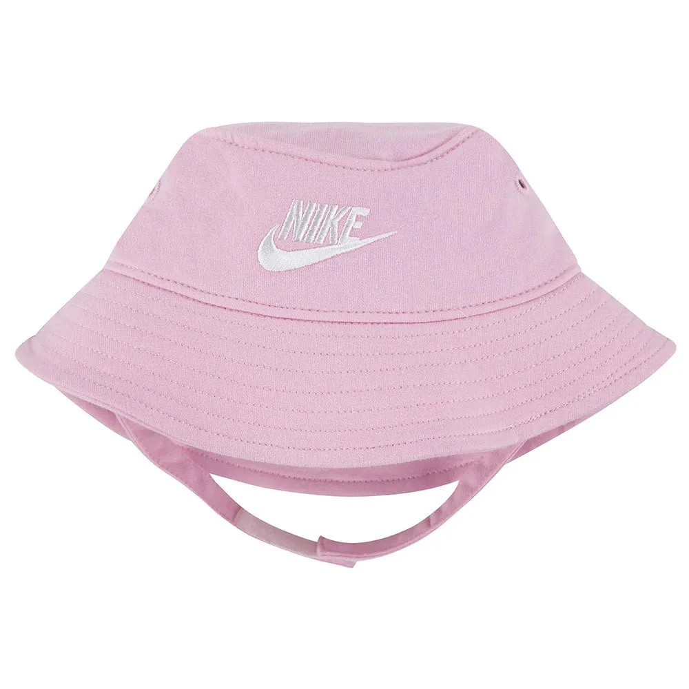 Nike Core Bucket Hat & Kortskjorte Sett 2 Enheter, Pink, 0-6MON Nike Core Bucket Hat & Kortskjorte Sett 2 Enheter, Pink, 0-6MON
