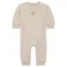 Nike Crew Playsuit, Pale ivory heather, 0-3MON