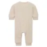 Nike Crew Playsuit, Pale ivory heather, 0-3MON