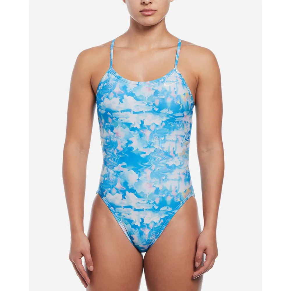 Nike Cutout Hydrastrong Multi Print Badetøy female Nike Cutout Hydrastrong Multi Print Badetøy female