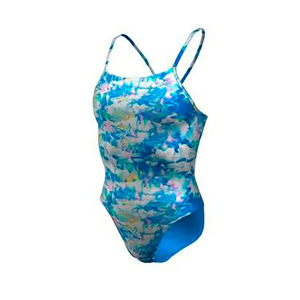 Nike Cutout Hydrastrong Multi Print Badetøy female Nike Cutout Hydrastrong Multi Print Badetøy female