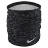 Nike Dri-fit Wrap 2.0 Printed Nakkevarmer, Black / anthracite / silver