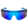 Nike Echo Shield Mirrored Solbriller unisex, Navy / ultraviolet mirror, One Size
