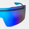 Nike Echo Shield Mirrored Solbriller unisex, Navy / ultraviolet mirror, One Size