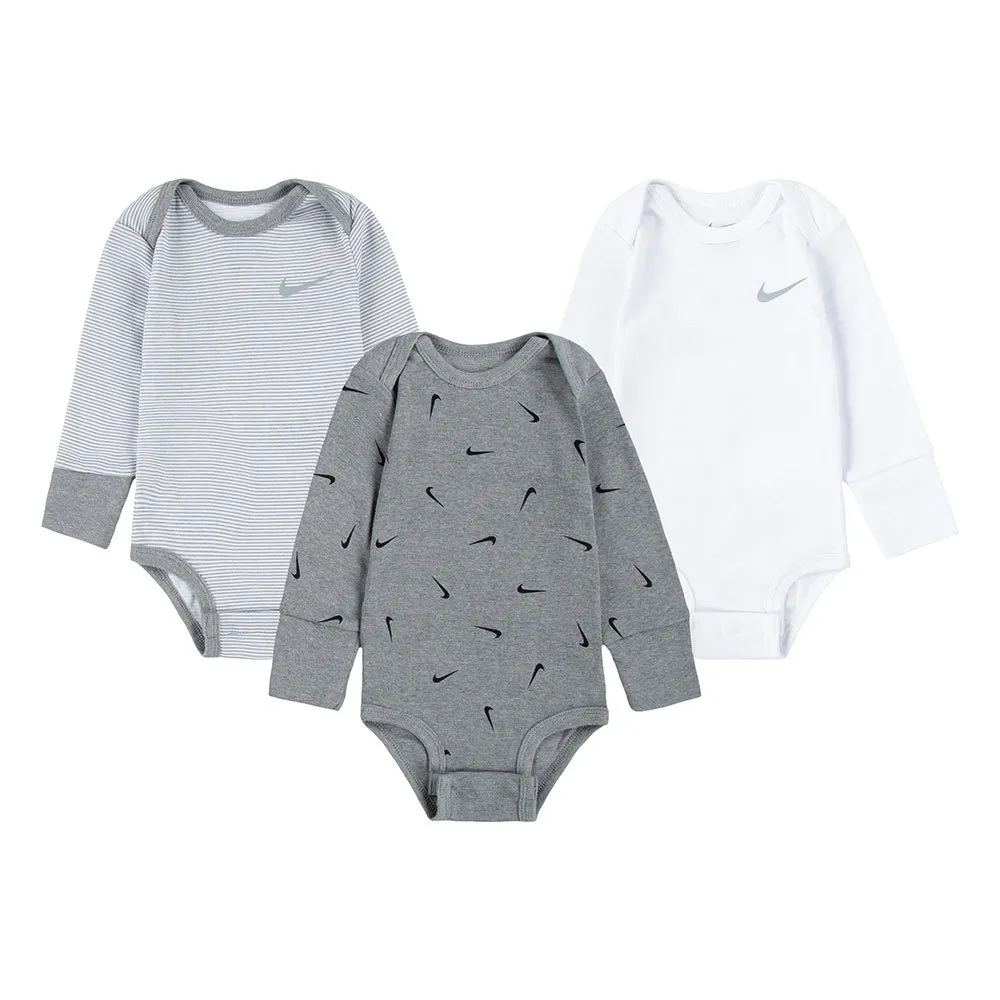 Nike Essentials Langarmet Body 3 Enheter