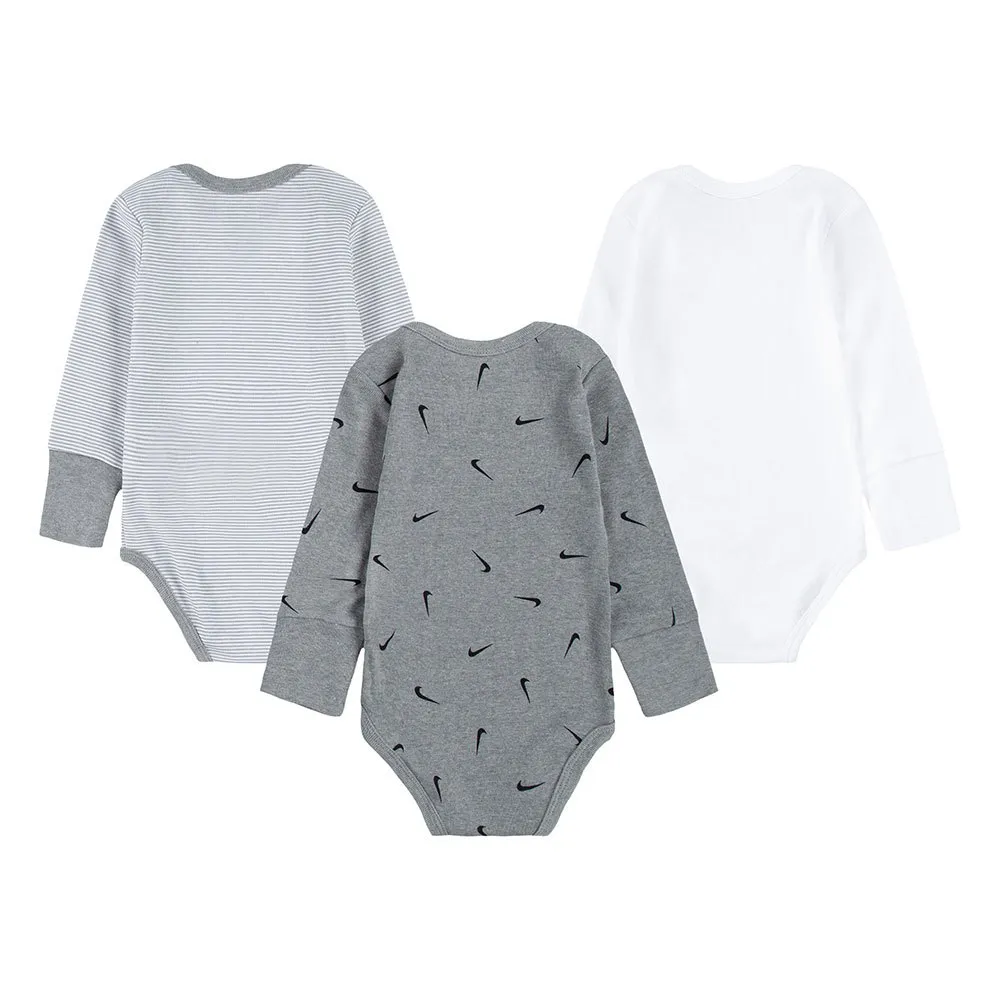 Nike Essentials Langarmet Body 3 Enheter