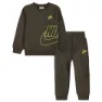 Nike Ft Icon Crew Langarmet Sett, Cargo khaki, 6-7Y