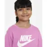 Nike Knit Kortarmet T-skjorte, Playful pink, 6-7Y