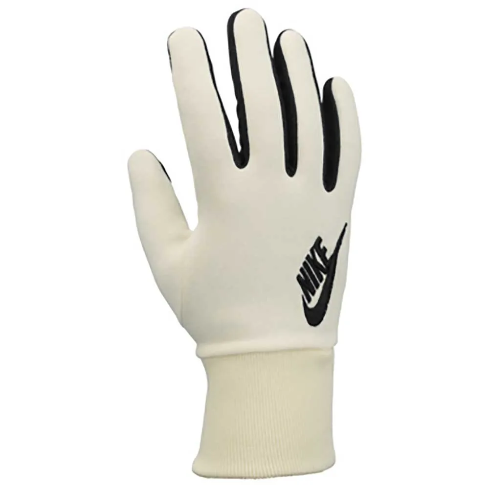 Nike Lg Club Fleece Hansker female, White / black / black