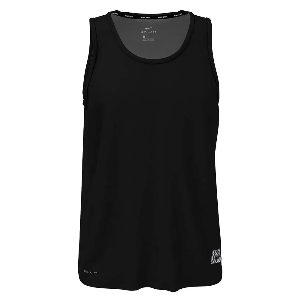 Nike Nessd667 Ermeløs T-skjorte male, Black, XS
