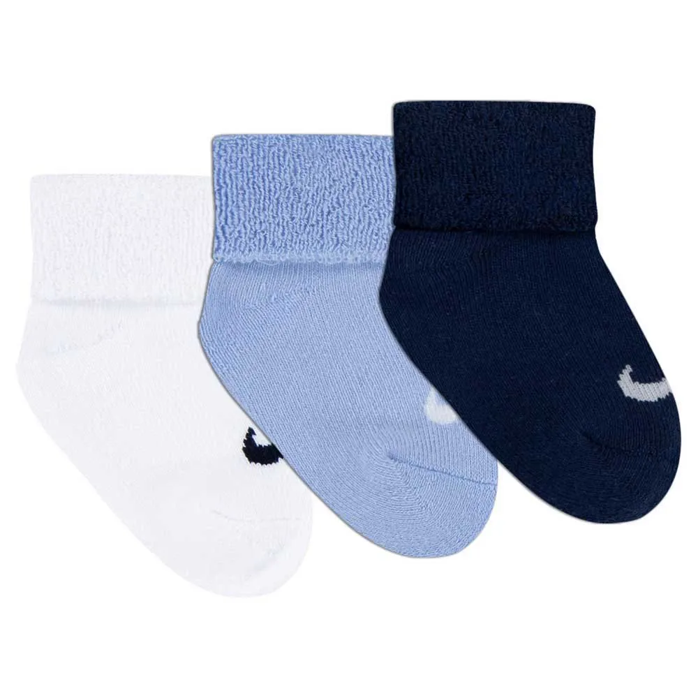 Nike Nn0995 Quarter Korte Sokker 6 Par, Cobalt bliss, EU 15