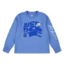 Nike On The Move Langarmet T-skjorte, Blue beyond, 3-4Y