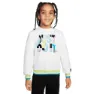 Nike Outside T Lines Genser, White, 6-7Y