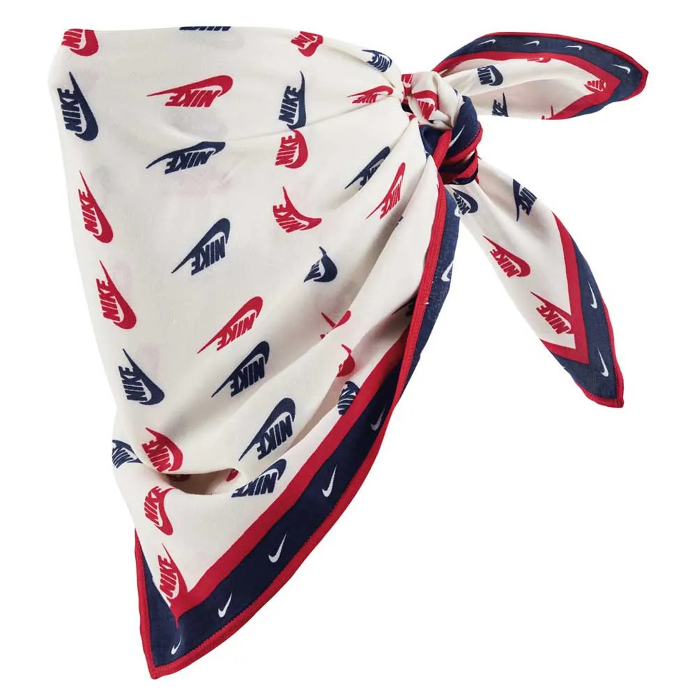 Nike Printed Cotton Hodebånd male, White / red / blue